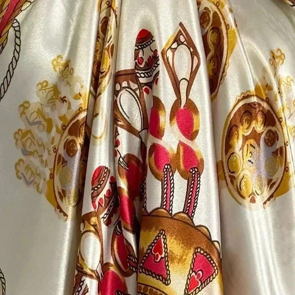 🆕Luxury Satin Scarf Top - Picture 5 of 11